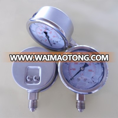 Against Pulsations and Vibrations Trade Assurance Supplier Pressure Gauge