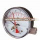 80mm Magnetic Piston 0-2.5bar/psi Compression Spring Bellows Differential Pressure Gauge