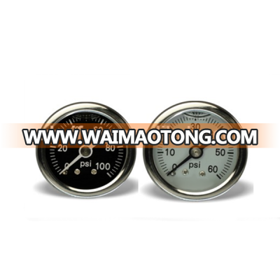 40mm Small Stainless Steel Case 0-60psi Oil Mechanical Motorcycle Pressure Gauge