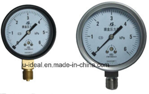 Diaphragm Capsule Pressure Gauge-Diaphragm Pressure Gauge